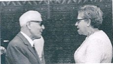 Teresa Maresca in visita all’I.T.I.S.  primi anni ’70