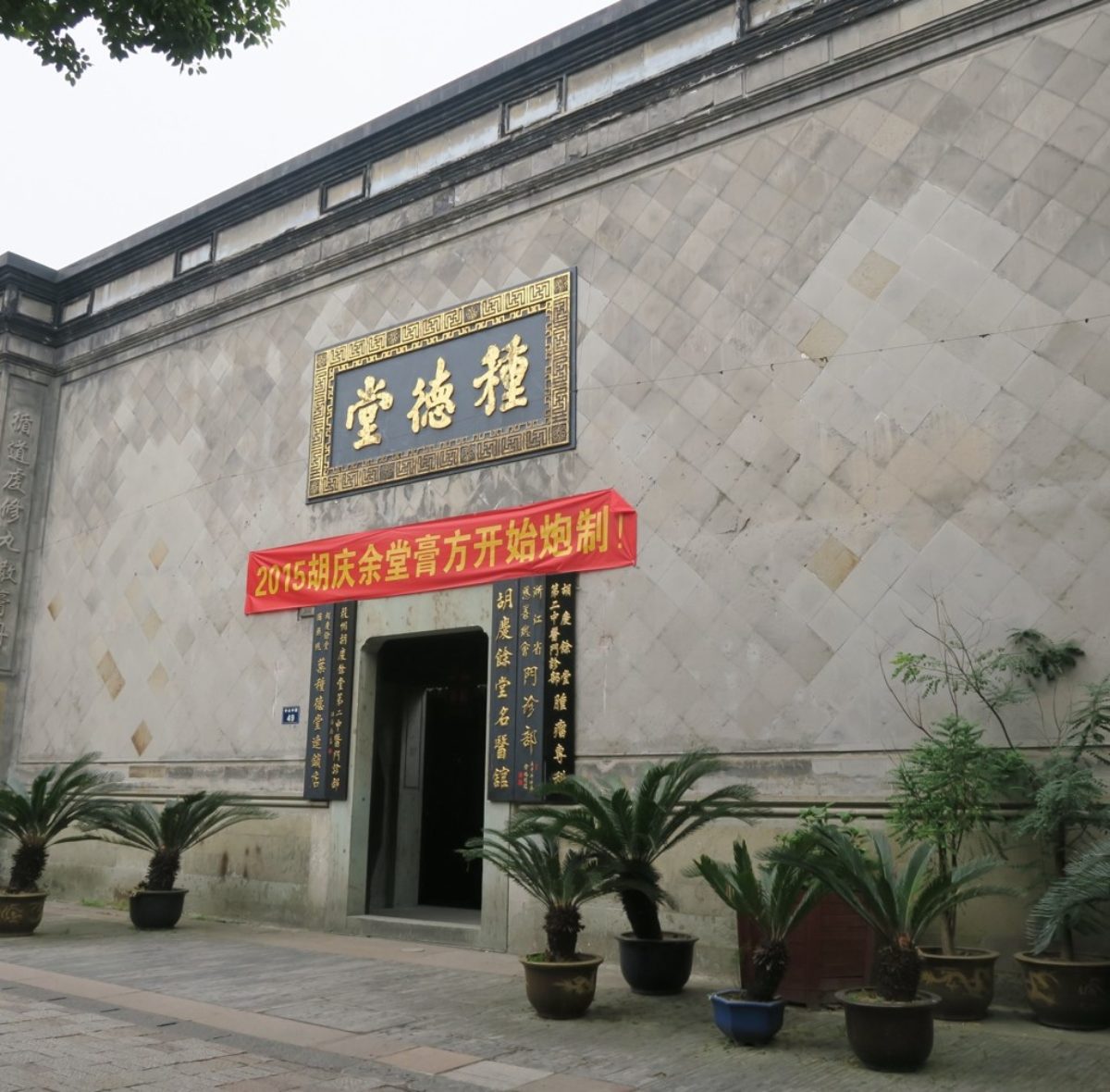 La  farmacia Ye Zhong De Tang di medicina tradizionale