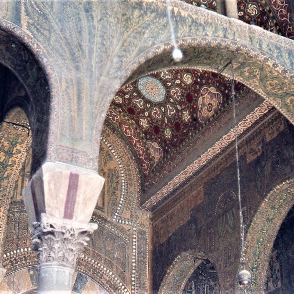 Interno della Moschea degli omayyadi